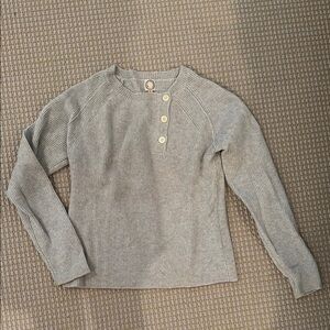 Ines de la fressange grey sweater size M